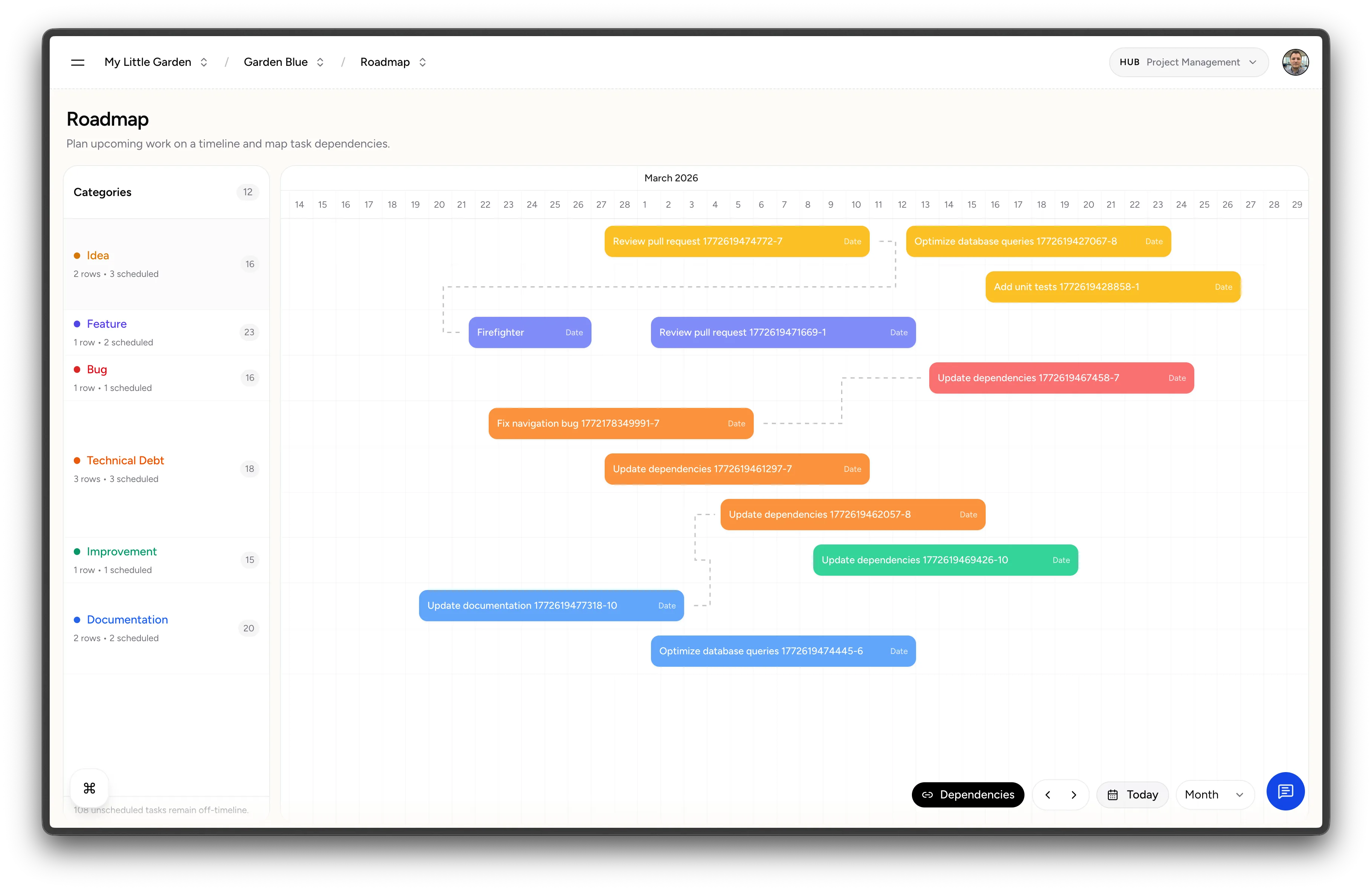 Bisonflow cross-functional planning, team alignment workspace and tasks dependencies